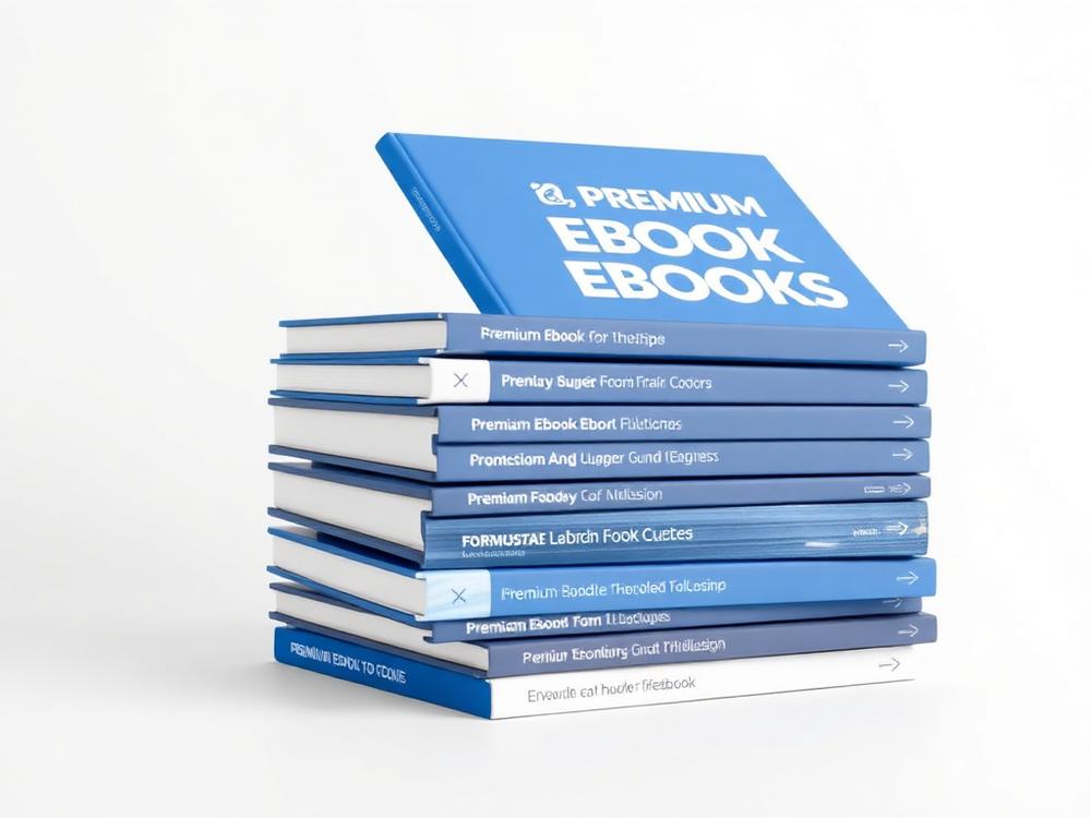 Ebooks preview mockup