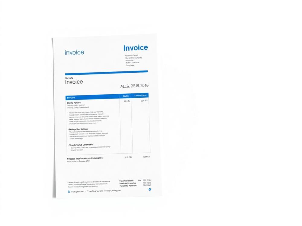 Invoice Templates preview mockup